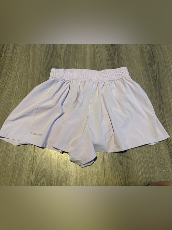 lululemon athletica Pants - lululemon athletica Lavender Frost Pace Crush High-Rise Short 2.5”